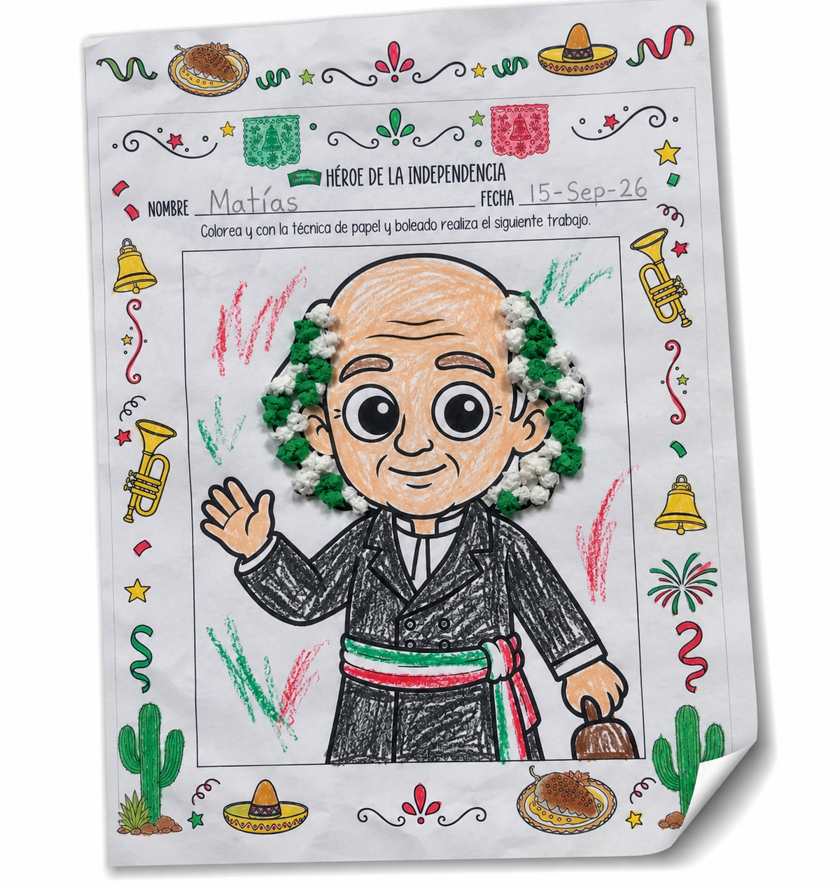 Viva México. Aprendiendo sobre la Independencia