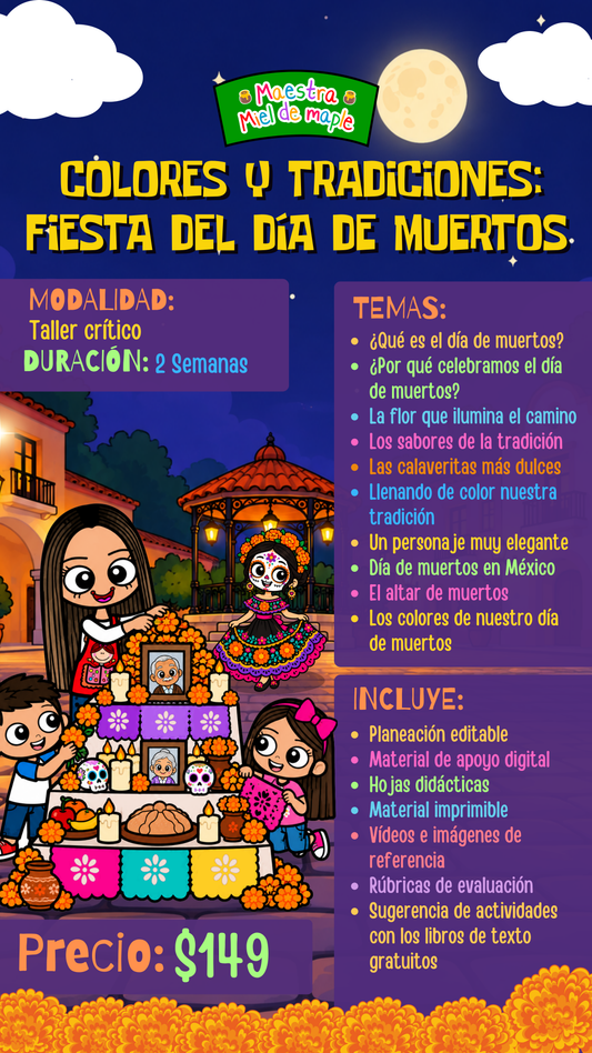 Colores y Tradiciones: Fiesta de los Muertos