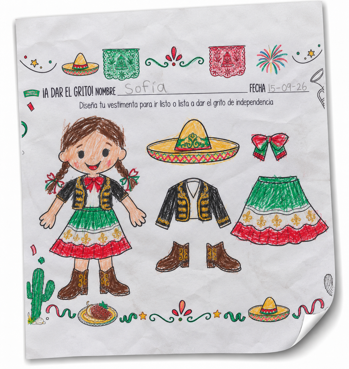 Viva México. Aprendiendo sobre la Independencia