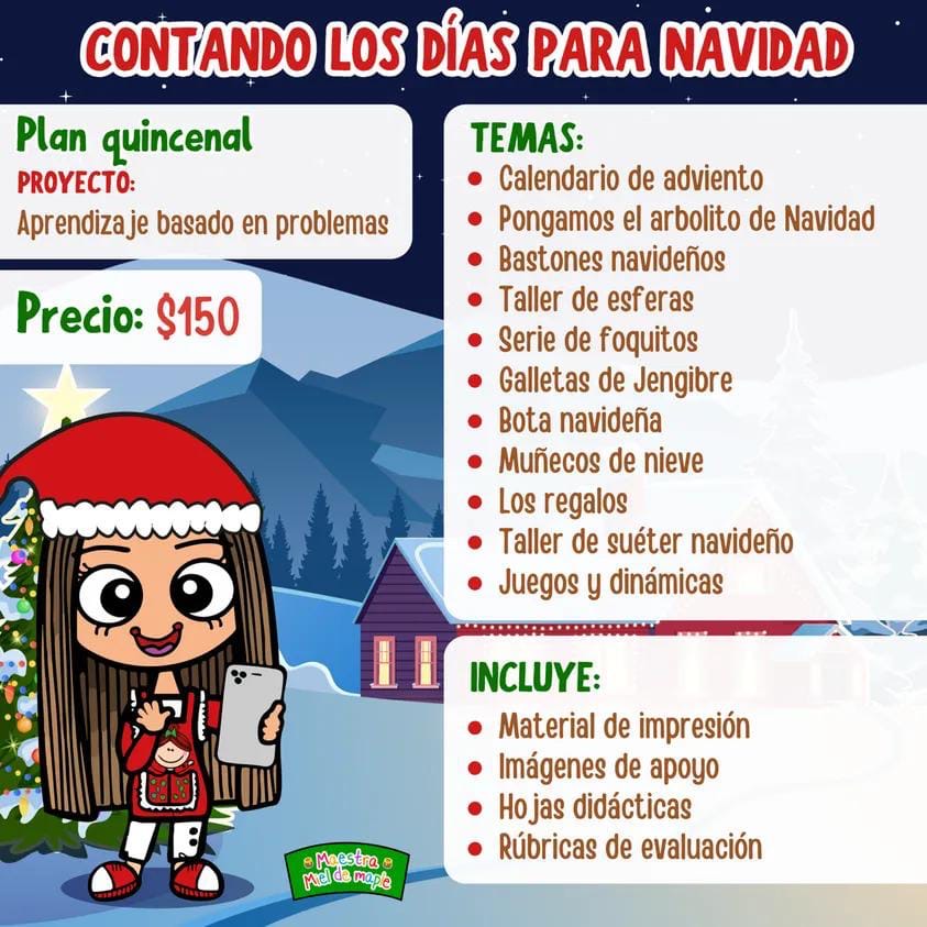 Contando los Días para Navidad