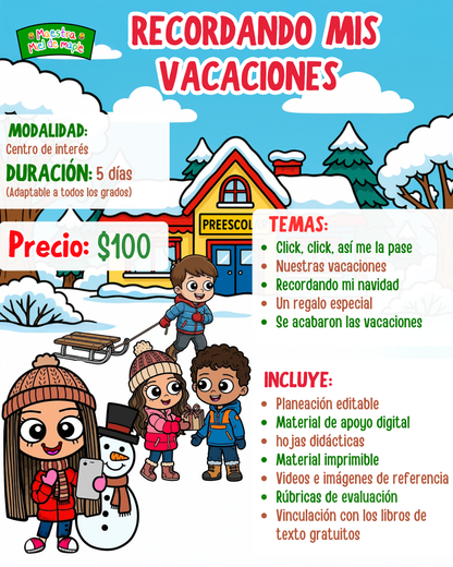 Recordando Mis Vacaciones