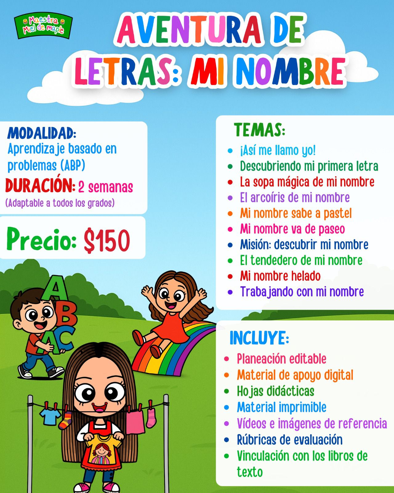 Aventura de Letras: Mi Nombre