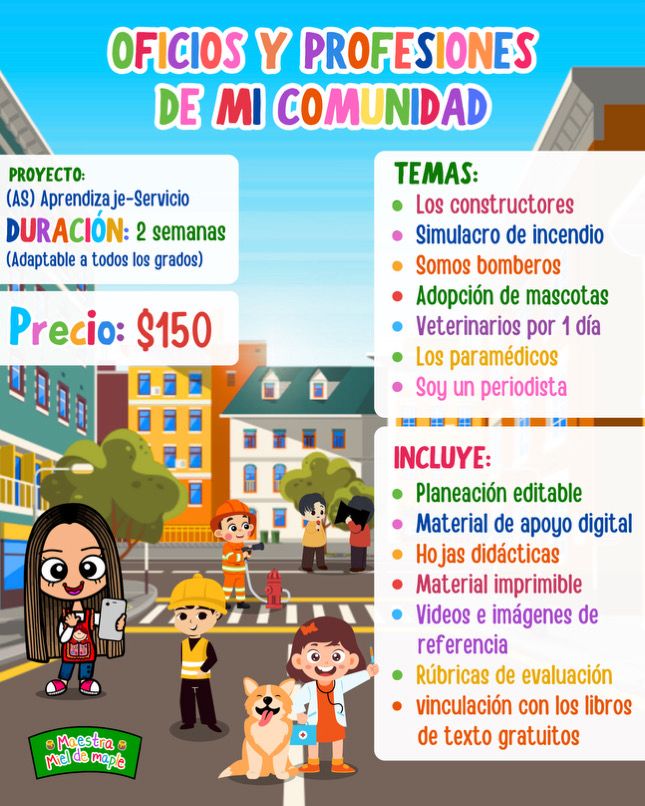 Oficios y Profesiones de Mi Comunidad