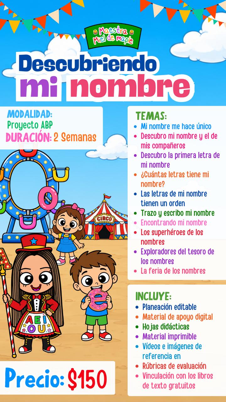 Mi Nombre es Especial: Descubriéndome