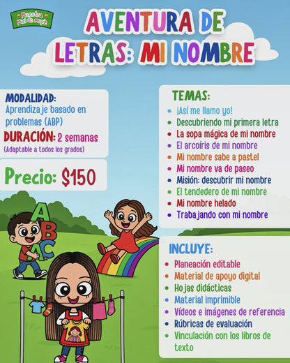 Aventura de Letras: Mi Nombre