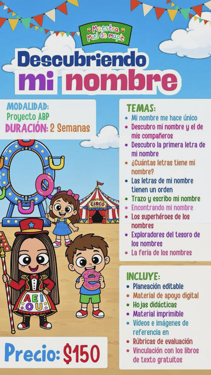 Mi Nombre es Especial: Descubriéndome